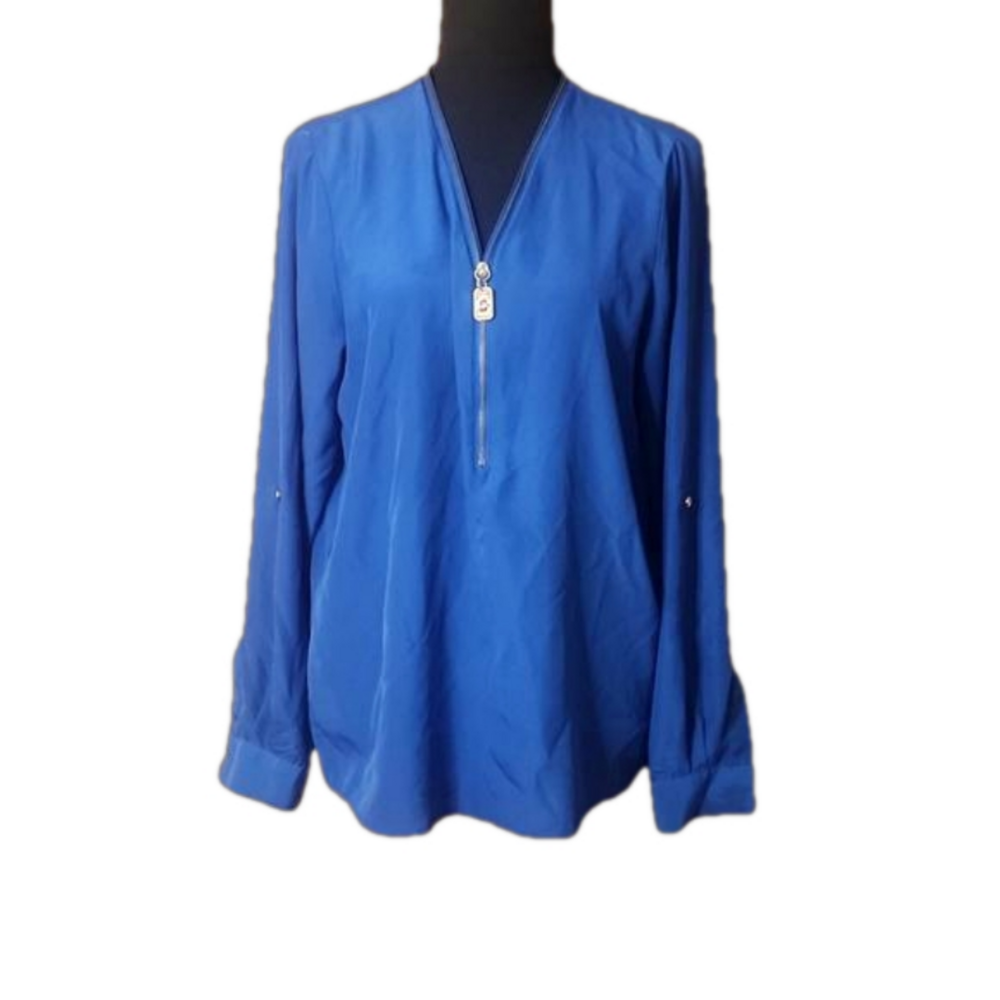 Michael by Michael Kors cobalt blue top, size M